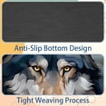thumbnail image 4 of Wolf Desk Pad Mousepad, Square 8.3x9.8 Inch Non-Slip Rubber Bottom Printed Desk Mat, Suitable for Office and Gaming, 4 of 6