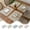 A9216 Gifts decorations under 5$, variant on Xqxayjr under $5 Linen Placemat, Linen Placemat with Tassel, Heat Insulated Table Place Setting Mat, Washable Decorative Dining Table Mat, Set of 1 Rectangular Table Pad