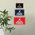 thumbnail image 2 of Signs ByLITA Classic Framed Use The Force Sign (Black Gold) - Large, 2 of 6