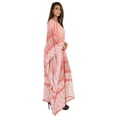 thumbnail image 2 of Moomaya Women's Sexy Swimsuit Cover Up Caftan Kimono Sleeve Beachwear Sheer Kaftan, 2 of 7