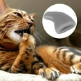 thumbnail image 3 of 100PCS Soft Pet, Safe Anti Scratch Dog Paw Claw Cat Nail Cover Protector Decorative CoversGray M, 3 of 8