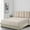 Beige, variant on Sheetsnthings Fitted Sheets, Extra Deep Pocket ( 22 inches) 650 Thread count Queen size Fitted Sheet, 70% Cotton Fabric, Solid Beige