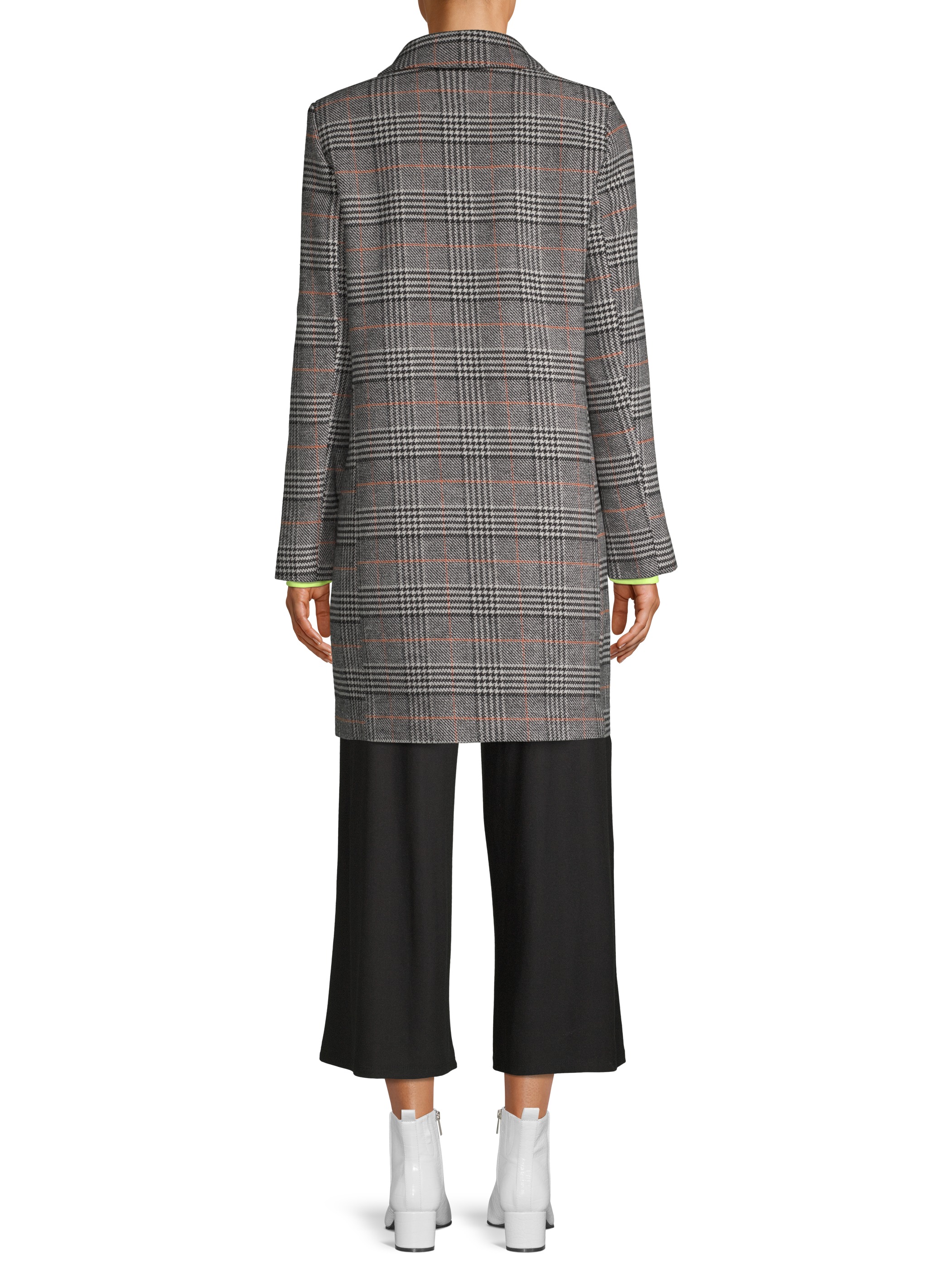 Kendall + Kylie Women's Plaid Coat - image 5 of 6