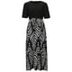 thumbnail image 3 of Vestido de Manga Corta de Primavera de Impresión de Cintura Alta Cuello Redondo Vestido Casual, Vestido de Manga Corta de Moda de Poliéster para Mujeres, Lavado de Manos Verano, 3 of 8