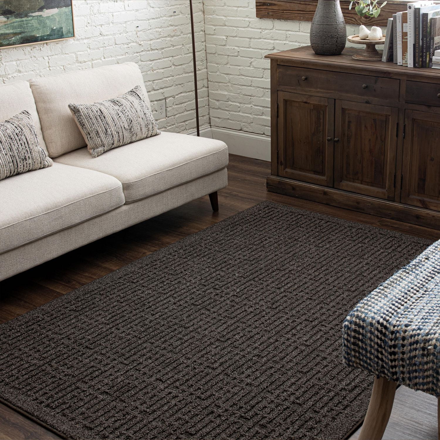 Tapis Staircase gris de Hometrend