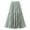 Green, variant on EDFBUYKRS Female Skirts Fall Skirt Midi Length Women Mid Length Skirt Dance Party A Line High Waisted Pleated Skirt Holiday Party Half Skirts