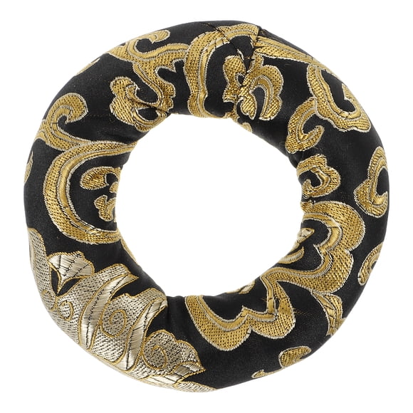 BRIGHTFUFU Cojín de cuenco de sonido budista, almohadilla protectora para cuenco de canto tibetano