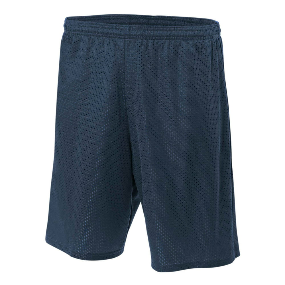 A4 - A4 Utility Mesh Shorts For Men in Navy | NM5019 - Walmart.com ...