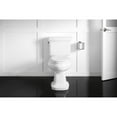 thumbnail image 3 of KOHLER K-4659-0 Bancroft with Quick-Release Hinges Elongated Toilet Seat, White, 3 of 4