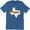 Blue, variant on Home Texas Map Flag Texan Lone Star State Southern Pride USA Men's Tee