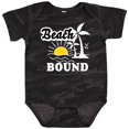 thumbnail image 3 of Inktastic Beach Bound with Sun and Palm Trees Boys or Girls Baby Bodysuit, 3 of 5