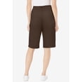 thumbnail image 2 of Woman Within Plus Size Knit Bermuda Short, 2 of 3