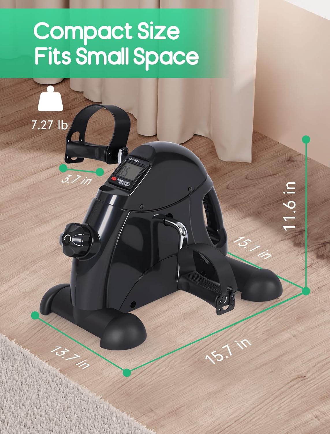 UPGO Mini Exercise Bike Under Desk Pedal Exerciser photo 7