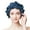 Navy, variant on 100% Mulberry Silk Reversible Sleep Bonnet – 22 Momme, Double-Sided Silk Hair Wrap & Night Cap for Women