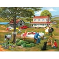 thumbnail image 2 of SUNSOUT INC - Family Cookout - 300 pc Jigsaw Puzzle by Artist: Peggy Myrick Knight - Finished Size 18" x 24" - MPN# 22143, 2 of 5