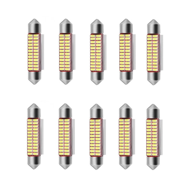 Bombillas para automóvil Luz interior de 180 lúmenes 12 V 31 mm / 36 mm / 39 mm / 41 mm (41 mm) 10 piezas