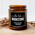thumbnail image 2 of You Nique Designs Bookstore Candle - Soy Candles for Home, Scented Book Lovers Gifts, Funny Gifts for Women, 9 oz, Presents for Book Lovers Scented Candles (LibraryA), 2 of 7