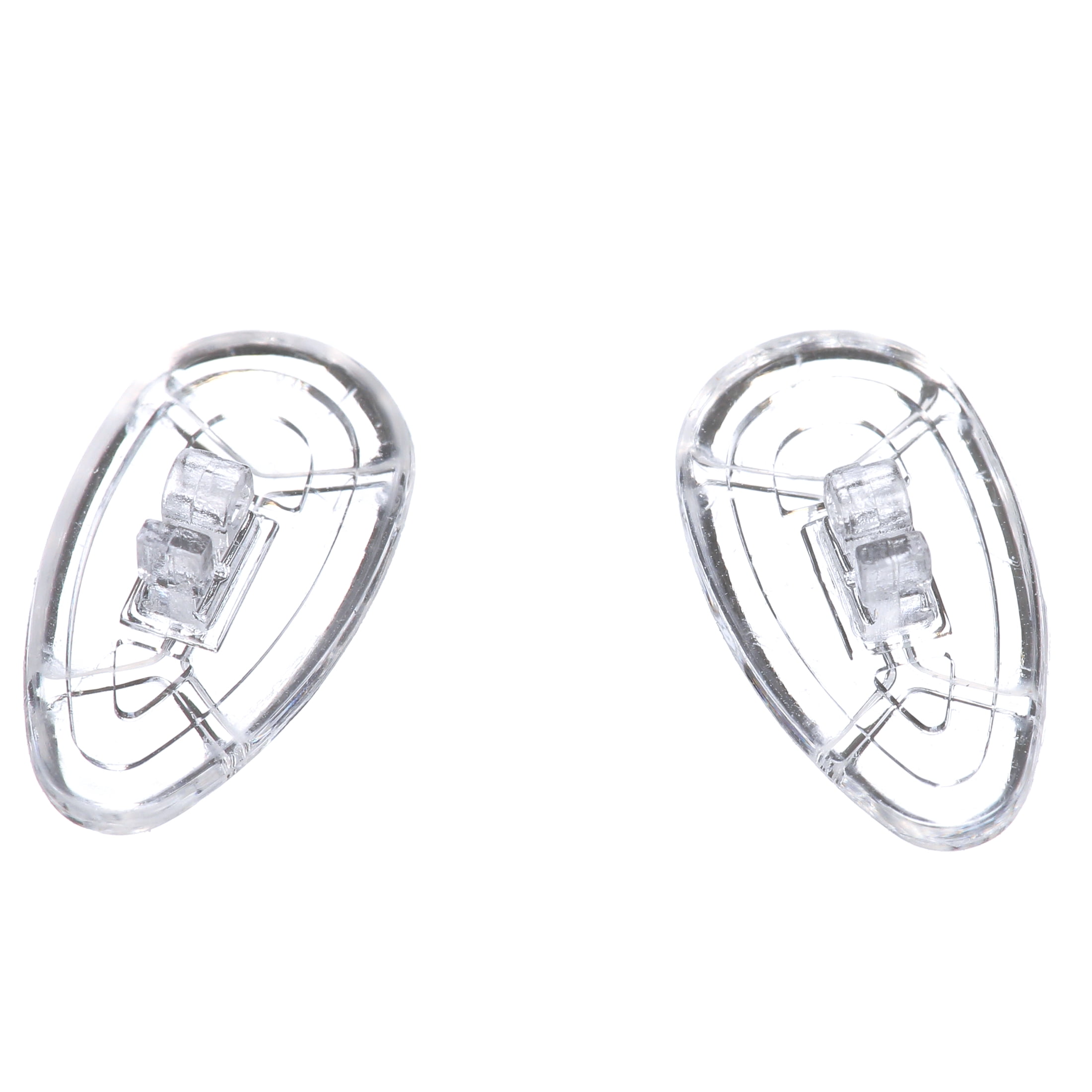 Equate Clear 15mm Comfort Fit Silicone Replacement Eyeglass Nose Pads, 1 Pair