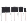 thumbnail image 5 of OTVIAP Sponge Painting Brush,4 pcs/set Foam Sponge Brush With Wooden Handle For Painting /Graffiti/Dust Cleaning,Painting brush, 5 of 9