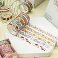 thumbnail image 5 of YUBX Flowers Washi Tape Pack 60 Rolls Floral Arts Decorative Tapes - Summer, 5 of 9