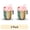 Pink, variant on Large Pill Bottle Organizer, Supplement Organizer for Holding 6 Various Vitamins, Pill Box Case with Anti-Mixing & Wide Opening Design, Easy to Retrieve Meds,