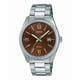 thumbnail image 1 of Casio Reloj Estándar Analógico de Acero Inoxidable con Revestimiento Iónico y Esfera Marrón, Movimiento de Cuarzo, Modelo MTP-1302DD-5AV para Hombre., 1 of 2