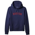 thumbnail image 3 of Daxton Adult Unisex Soft Pullover USA Cities States Comfort Hoodie Fleece Sweatshirt, Boston Red Navy, M, 3 of 3