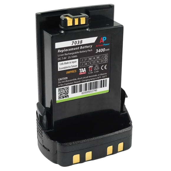 Batería de repuesto Artisan Power para Motorola APX7000 3400 mAh