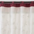 thumbnail image 4 of Madison Park Serene Window Valance - Red - 50x18, 4 of 4