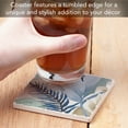 thumbnail image 5 of Thirstystone Blue Palms Tumbled Tile Stone Coaster Create Your Own Set, 5 of 8