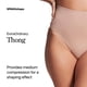 thumbnail image 2 of Tanga SPANX Extraordinary Sculpting, avena tostada por compresión, 2 veces, 2 of 6