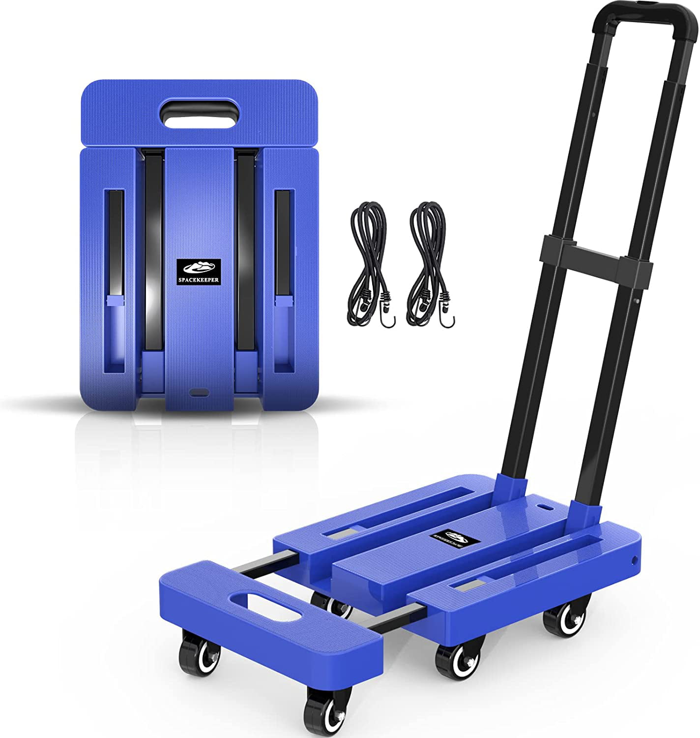 Pack-N-Roll 83-297-917 Folding Hand Truck Dolly Pack 500 lbs Capacity 2- 