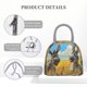 thumbnail image 4 of Balery Funny Countryside Donkey Bolsa de Almuerzo para Mujeres, Caja de Almuerzo, Bolsa de Almuerzo Pequeña Impermeable, Tote de Almuerzo Reutilizable con Gran Capacidad, 4 of 6