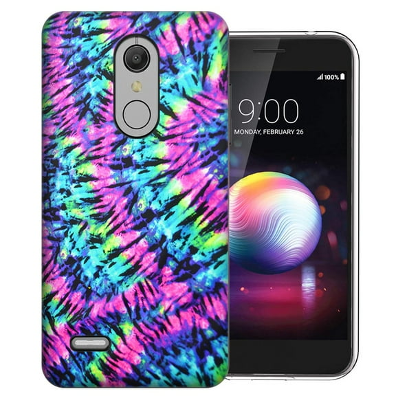 MUNDAZE LG Stylo 5 Hippie Tie Dye Design Phone Case Cover