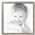 thumbnail image 2 of ArtToFrames 22" x 22" Champagne Pebble Metallic Picture Frame, 22x22 inch Silver Wood Poster Frame (WOM-5258),  Pack, 2 of 7