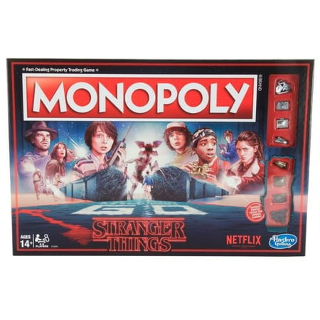 Monoply Stranger Things Edition Board Game Walmart Com