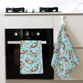 thumbnail image 4 of Sikiie Cute Otters Waffle Weave Kitchen Dish Cloth,Super Absorbent Kitchen Dish Towels 16*26 Inches for Dish Rags Washing Dishes, Drying Dishes, 4 of 7