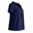 thumbnail image 4 of Blusa George para Mujer, Manga Corta Marino Talla Ch, 4 of 4