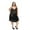 Black, variant on Dianli up to 60% off Gifts Lingerie for Women Lingerie for Women Naughty Women Lingerie Flower Lace Lingerie V Neck Sleepwear Bowknot Chemise Lingerie Vacation Clearance Items