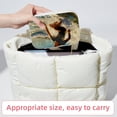 thumbnail image 6 of Surf Velvet Portable Earring Holder with Removable Compartment: Display Case, Jewelry Box, Decorative Box - Gift!, 6 of 7