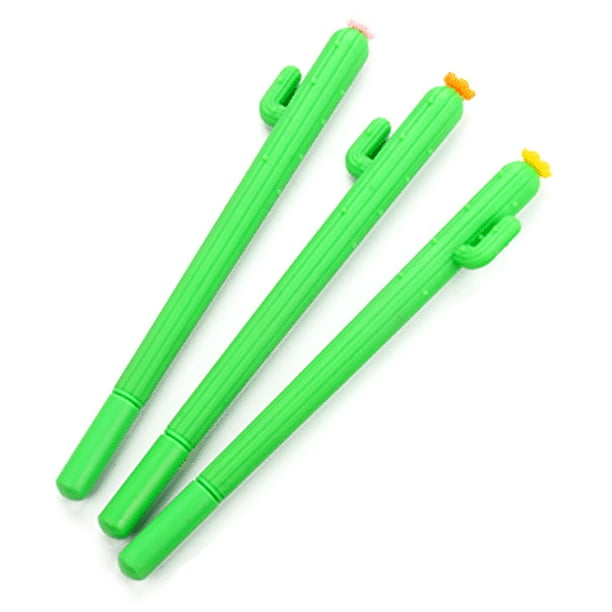 Methold 1 Juego de bolígrafos de Gel para plantas, suministros escolares novedosos, papelería para estudiantes, herramienta de escritura para el Suministros de escritura y corrección