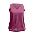 thumbnail image 5 of Solid Cotton Tank Tops for Women under 10$ Loose Fit Relaxed Casual Women Tank Top, 5 of 5