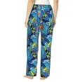 thumbnail image 3 of Xecao Hawaiian Style Women's Straight Lounge Pajama Pants: The Epitome of Relaxed Sleepwear, 3 of 9