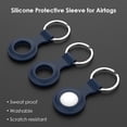 thumbnail image 4 of Funda de silicona para llavero para Apple Airtags Locator Tracker (azul), 4 of 6
