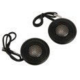 thumbnail image 1 of Car Tweeter, 2 Pcs Dome Tweeter Black with Base for All Car Audio Systems, 1 of 7