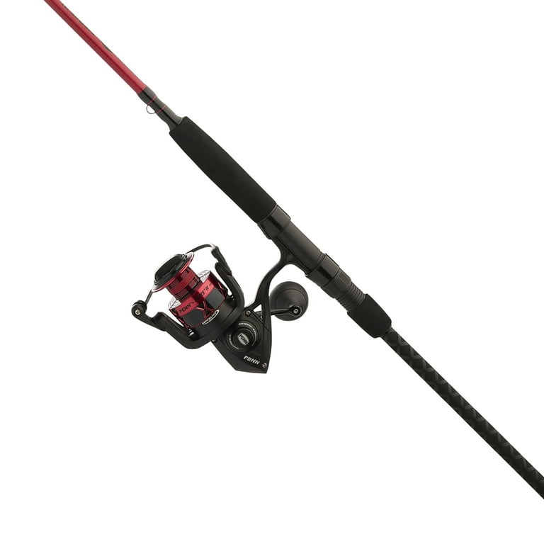 PENN Fierce IV Combo, 8' Medium Heavy Fishing Rod, 5000 Size Reel