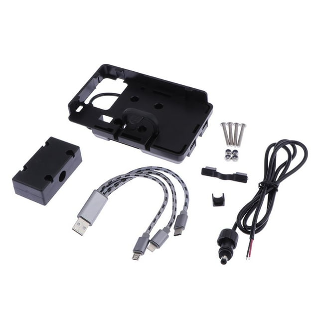 Universal Bike Ph Mount Motorcycle Bracket Holder Adjustable For R1200G, Fits Phs From 3.5-7 Inch Wide