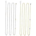 thumbnail image 1 of Visland 2Pcs Height Chains with Hooks Accurate Appropriate Length Measuring Non-corrosive Volleyball Net Height Chains Training Equipment, 1 of 5