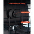 thumbnail image 6 of VEVOR Dog Car Barrier, 35.4in.-60.6in. Adjustable Car Divider for Front Seat Installation, Universal-Fit Heavy-Duty Wire Mesh Dogs Separator Guard Net, Vehicle Pet Barrier for Sedans, Trucks, 6 of 9