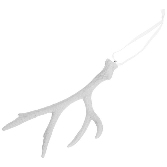 FUEENIRVA Artificial Deer Antlers Tree Ornament Resin Decoration for Christmas Holiday Home Decor 1 Piece